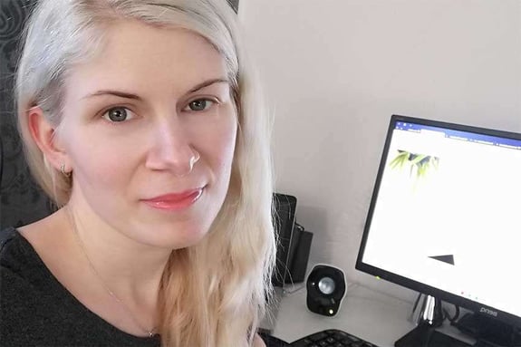 Heidi Halonen vaihtoi toiminimiyrittäjyyden kevytyrittäjyyteen