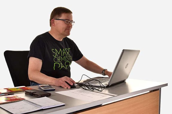Ville Pekka Johansson on logistiikka-alan kevytyrittäjä